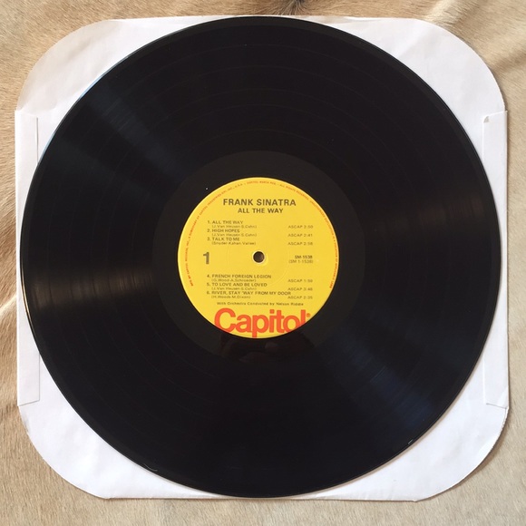 Frank Sinatra - “All The Way” Vinyl LP - Picture 3 of 5